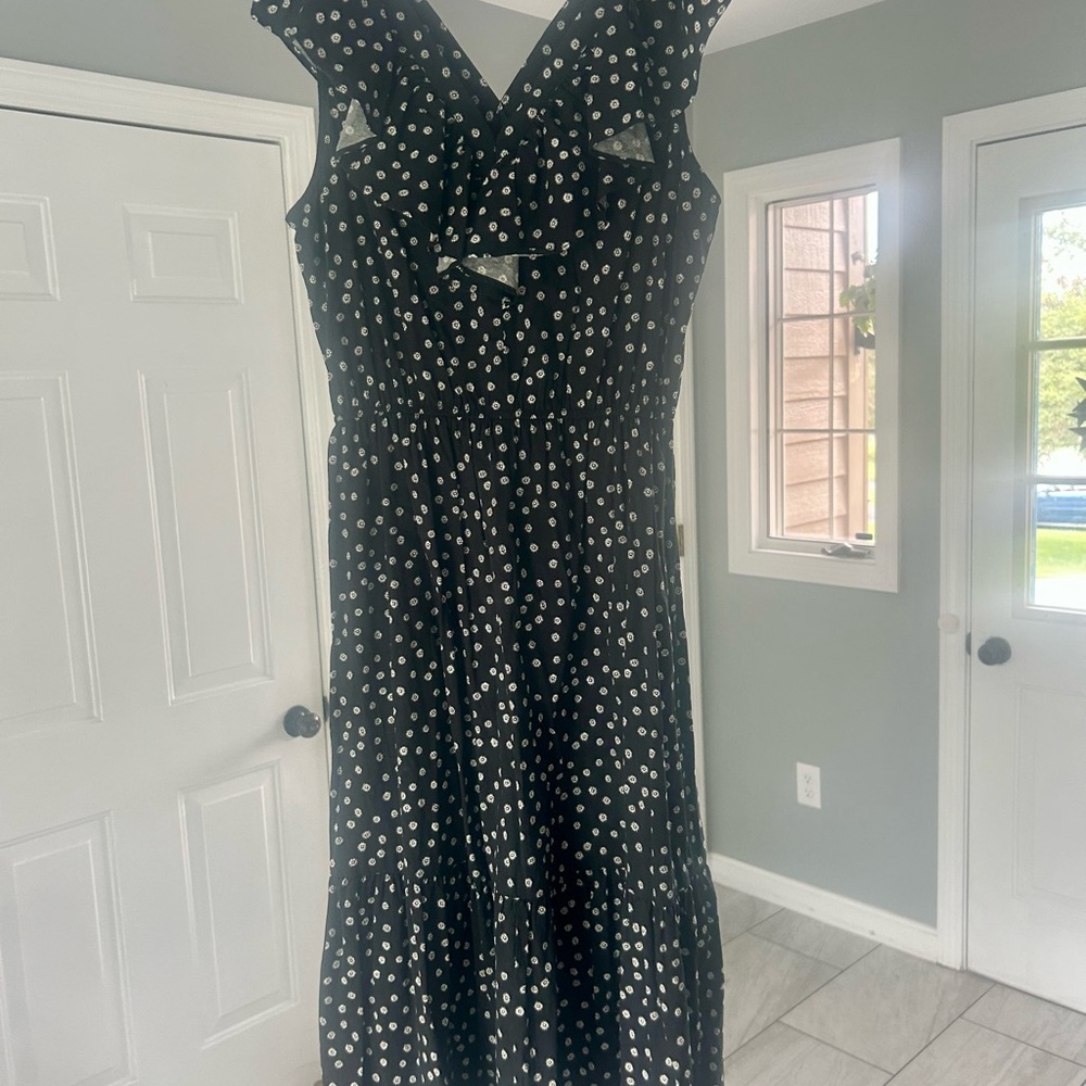 Banana Republic Black and White Women's Dress